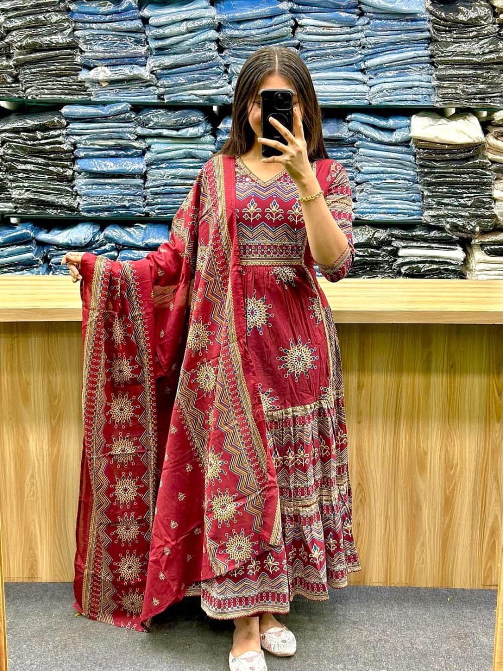 Anarkali Suit Set
